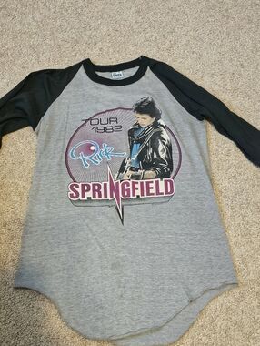 VINTAGE RICK SPRINGFIELD TOUR 1982 SZ SM SHIRT